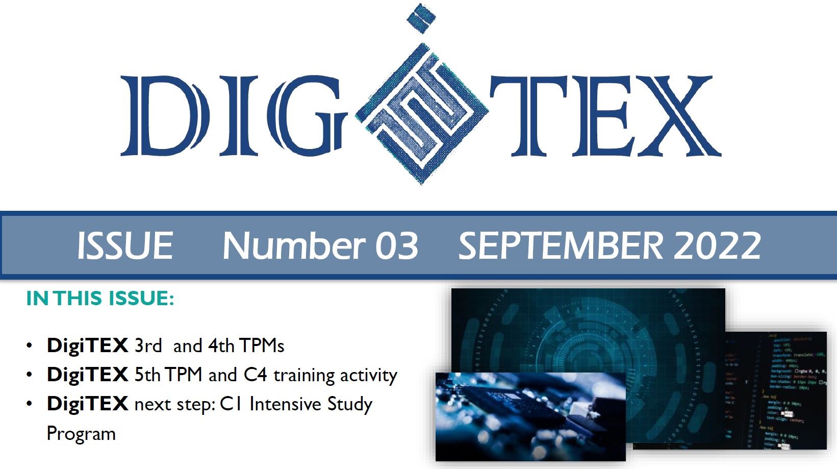 DigiTEX publishes its 3rd newsletter!